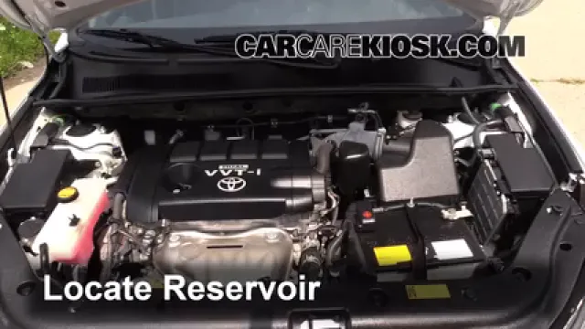 2011 Toyota RAV4 Sport 2.5L 4 Cyl. Liquide essuie-glace Ajouter du liquide